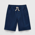 MSRP $20 Thereabouts Kid Boys L 14/16 Husky Blue Herald Canvas Pull-On Short