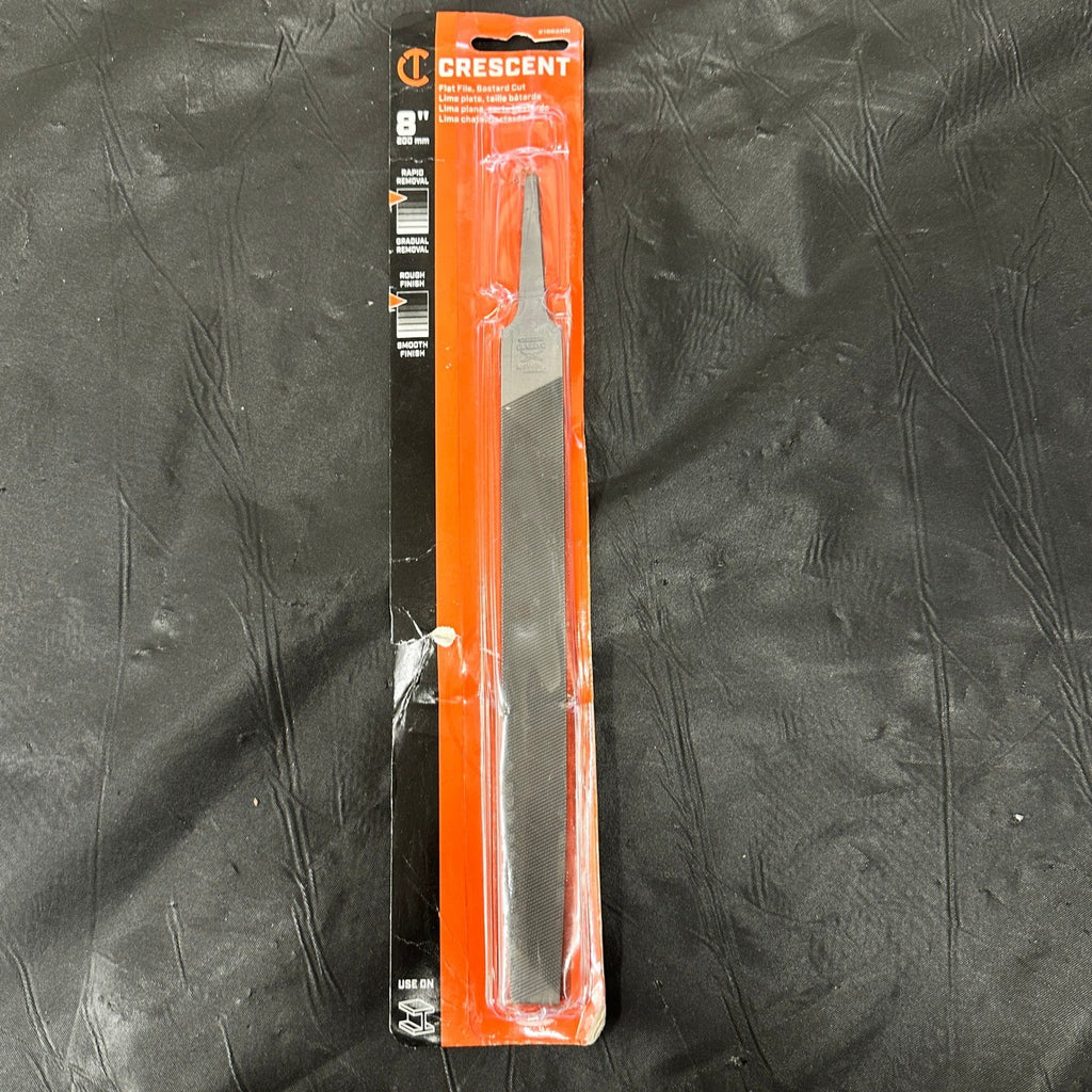Crescent Nicholson 21862NN 8" Flat Double Cut Bastard File Without Handle