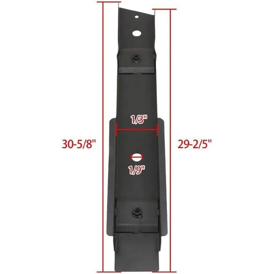 Set of 2 Extended Body Mount Rust Repair Kit for 1997-2006 Jeep Wrangler TJ