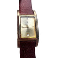 SV Sergio Valente Diamond Unisex Dress Watch Brown F-EAJDA VJ32 For Parts/Repair