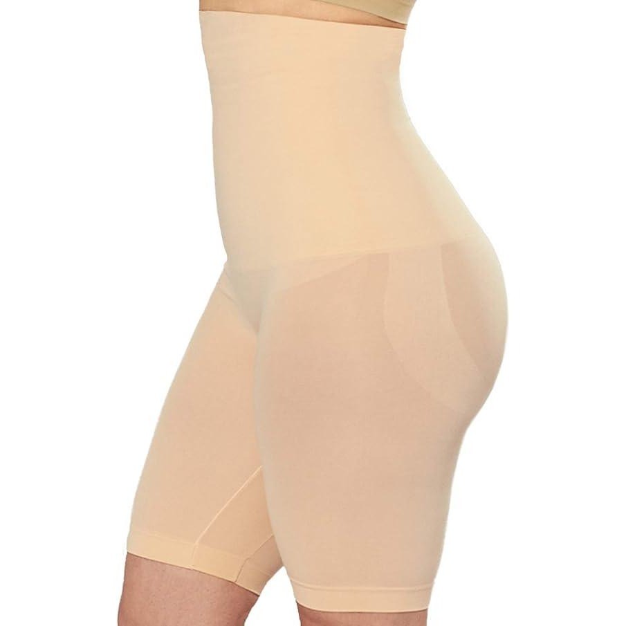 MSRP $27 SHAPERMINT 55021 Womens XL/2XL Nude Shapewear High-Waisted Shap