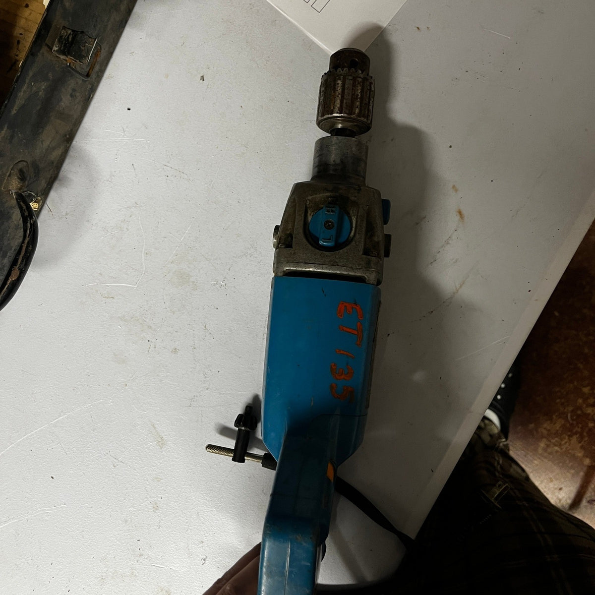 Ryobi PDE-1930 1/2" Impact Drill Corded w/ Metal Case, Bits & Handles