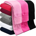 MSRP $35 Kiiavoro 3 Pack Girls 7-8Y Fleece Lined Leggings Cotton Kids Winter W