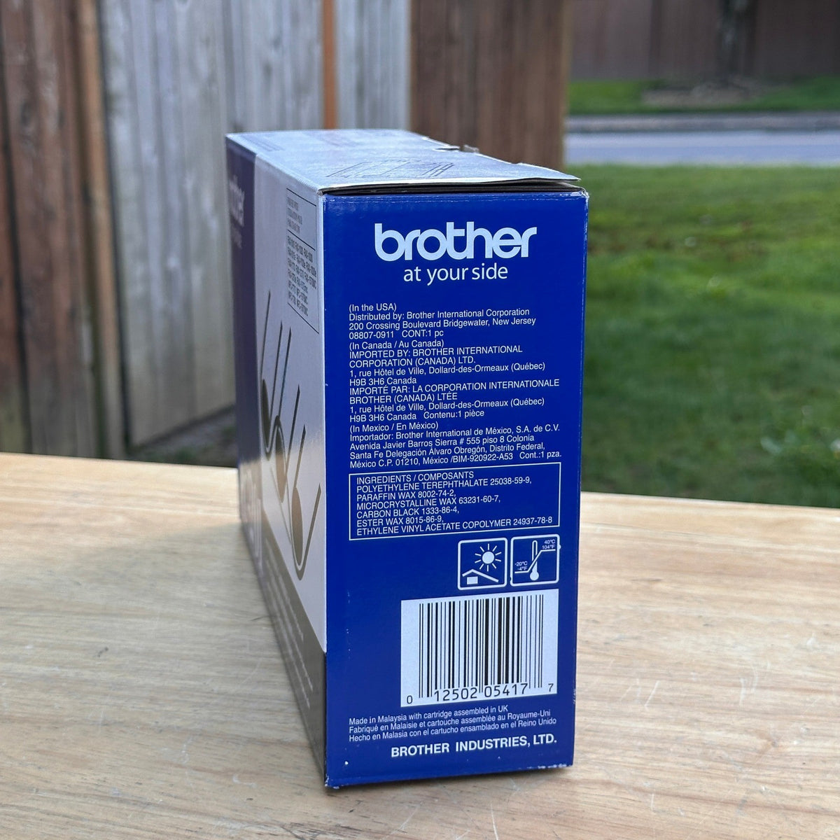 Genuine Brother PC-201 Black Printing Cartridge