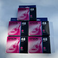 Set of 5 Epson 48 T048320 Magenta Ink Cartridge EXP 01/2022