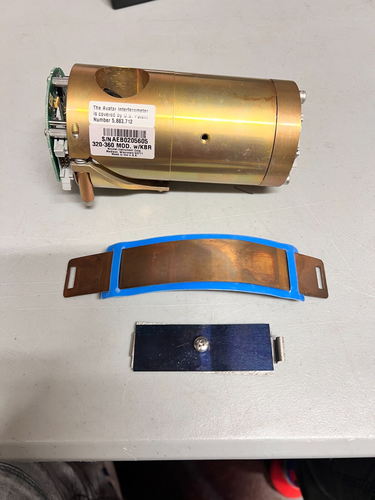 W/KBR Optic Assy for Thermo Scientific NICOLET 370 FT-IR Spectrometer PARTS