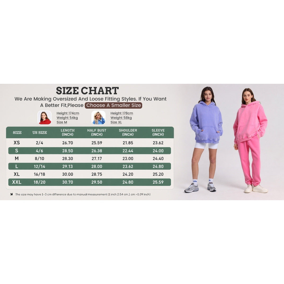 MSRP $70 FAIABLE Women's M White Oversized Acid Wash Hoodie Unisex Heavyweight