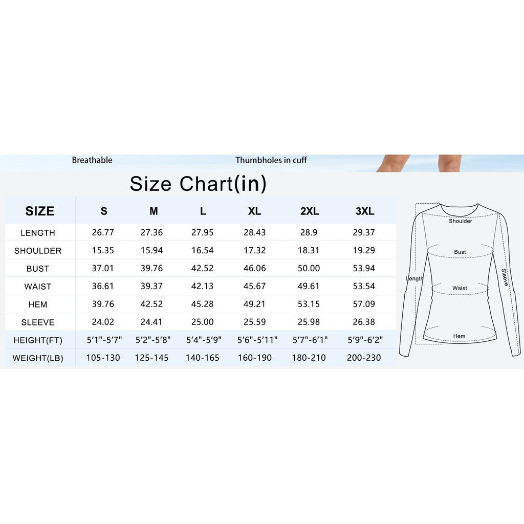 XIEERDUO Women's XL Workout Top Long Sleeve Shirt Sun Protection UPF 50+ Quick