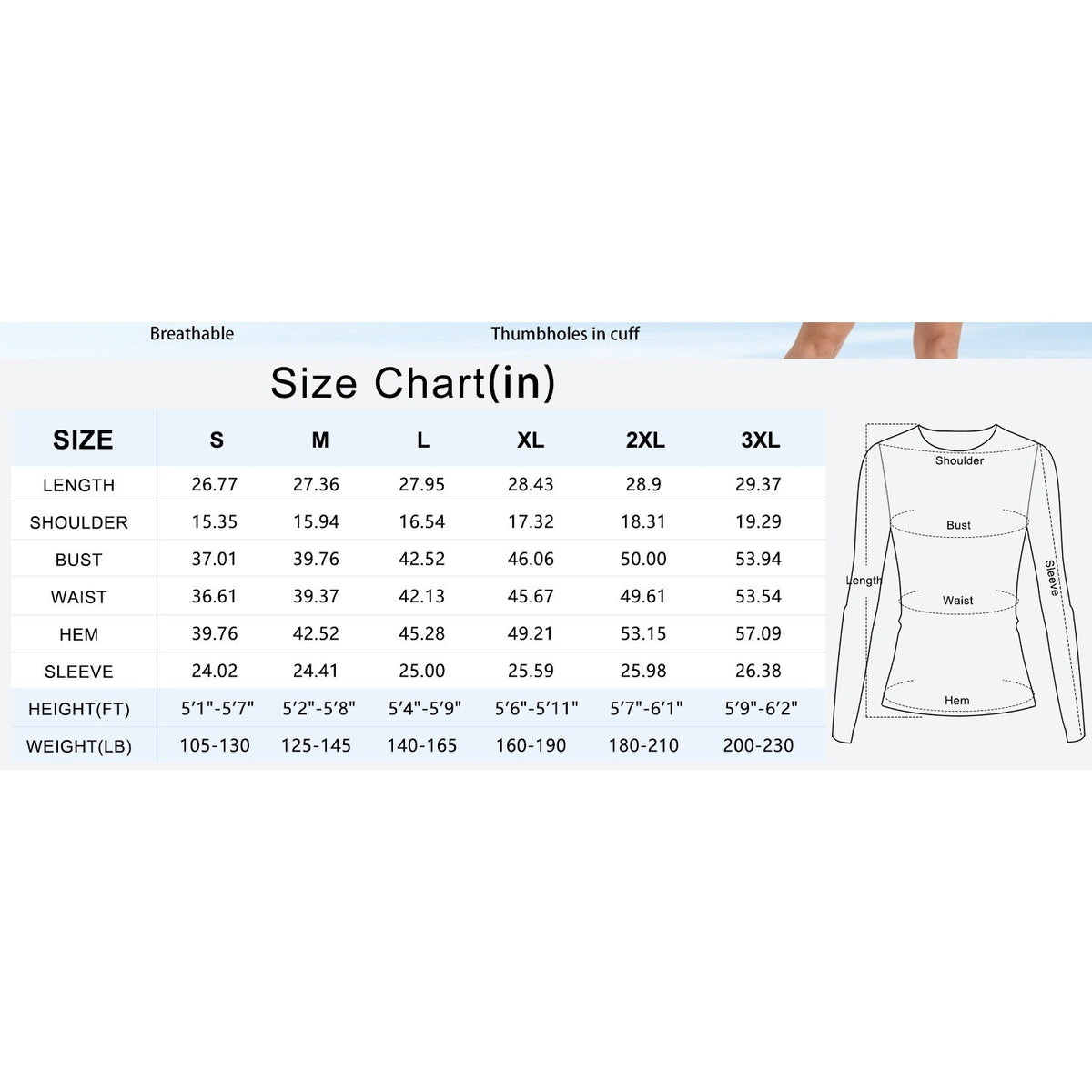 XIEERDUO Women's XL Workout Top Long Sleeve Shirt Sun Protection UPF 50+ Quick