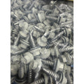 Lot of 500 Light Gray 7/8" Stitch Screws Roofing Hex Washer Head