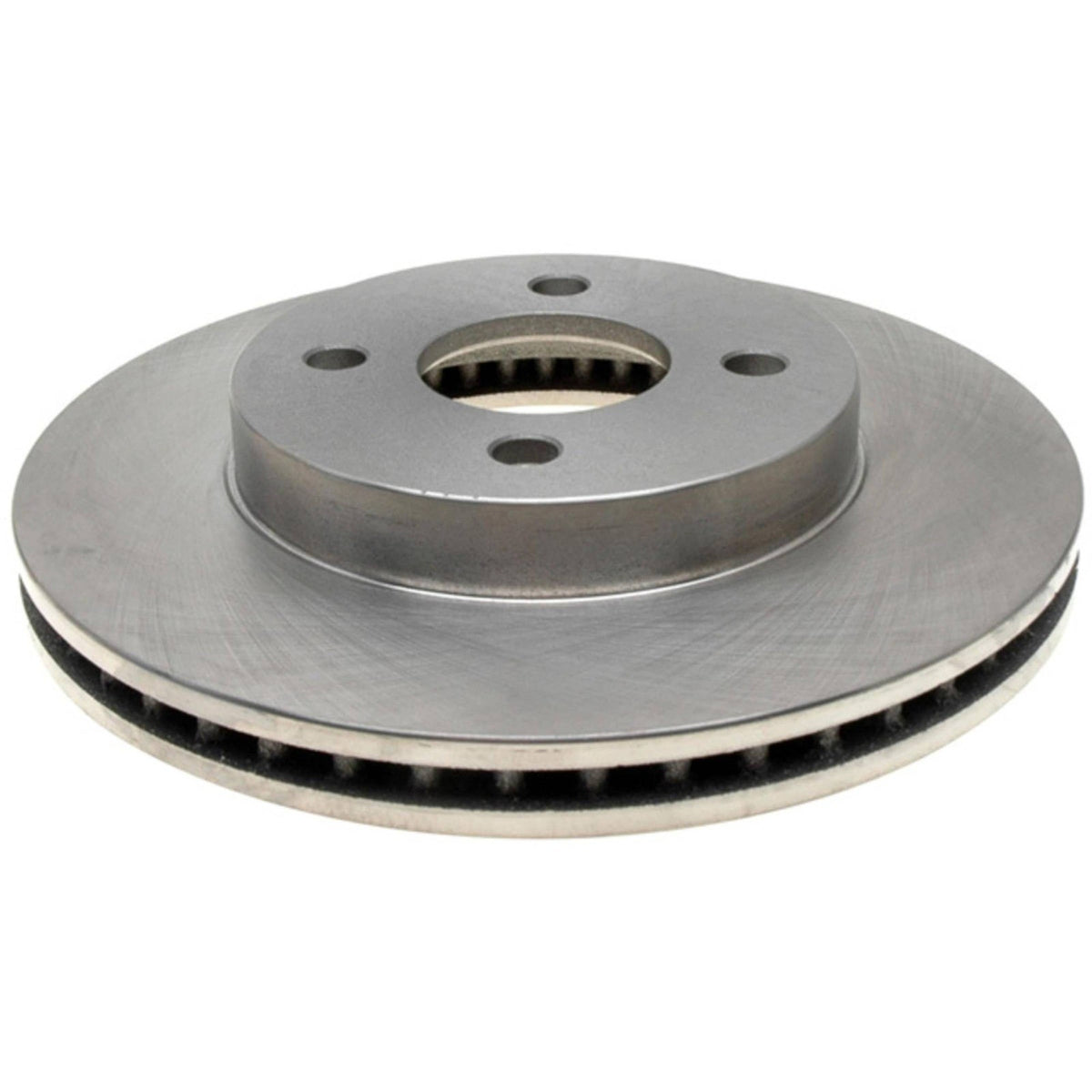ACDelco Silver 18A1585A (19241828) Non-Coated Front Disc Brake Rotor
