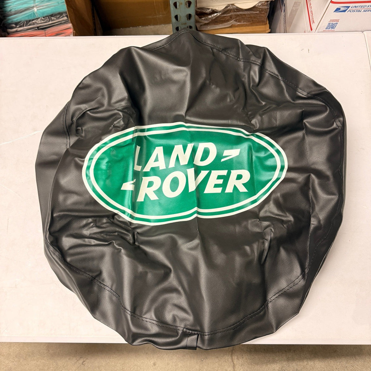 Land Rover Spare Tire Cover Black 14"/23″-27″ 2xl Vinyl Wheel Protector