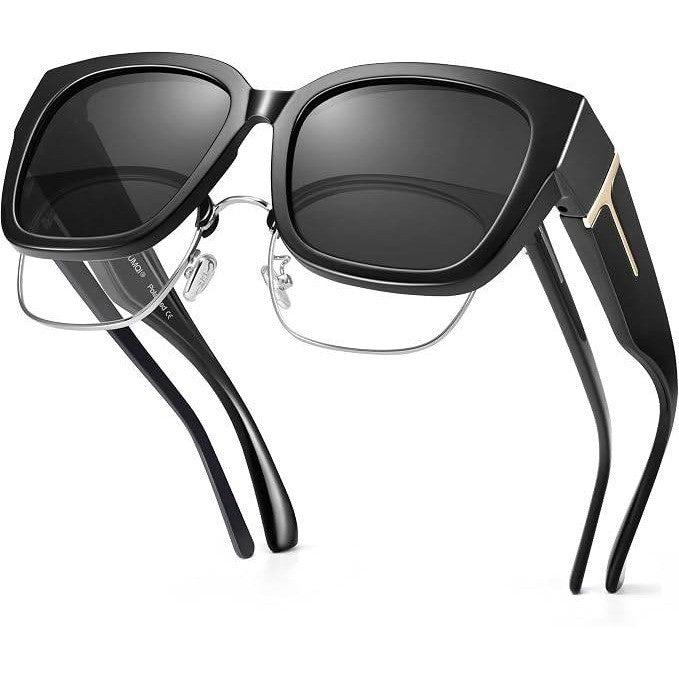 MSRP $32 URUMQI Womens Polarized Sunglasses Fit Over Glasses UV400 Protection