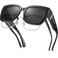 MSRP $32 URUMQI Womens Polarized Sunglasses Fit Over Glasses UV400 Protection