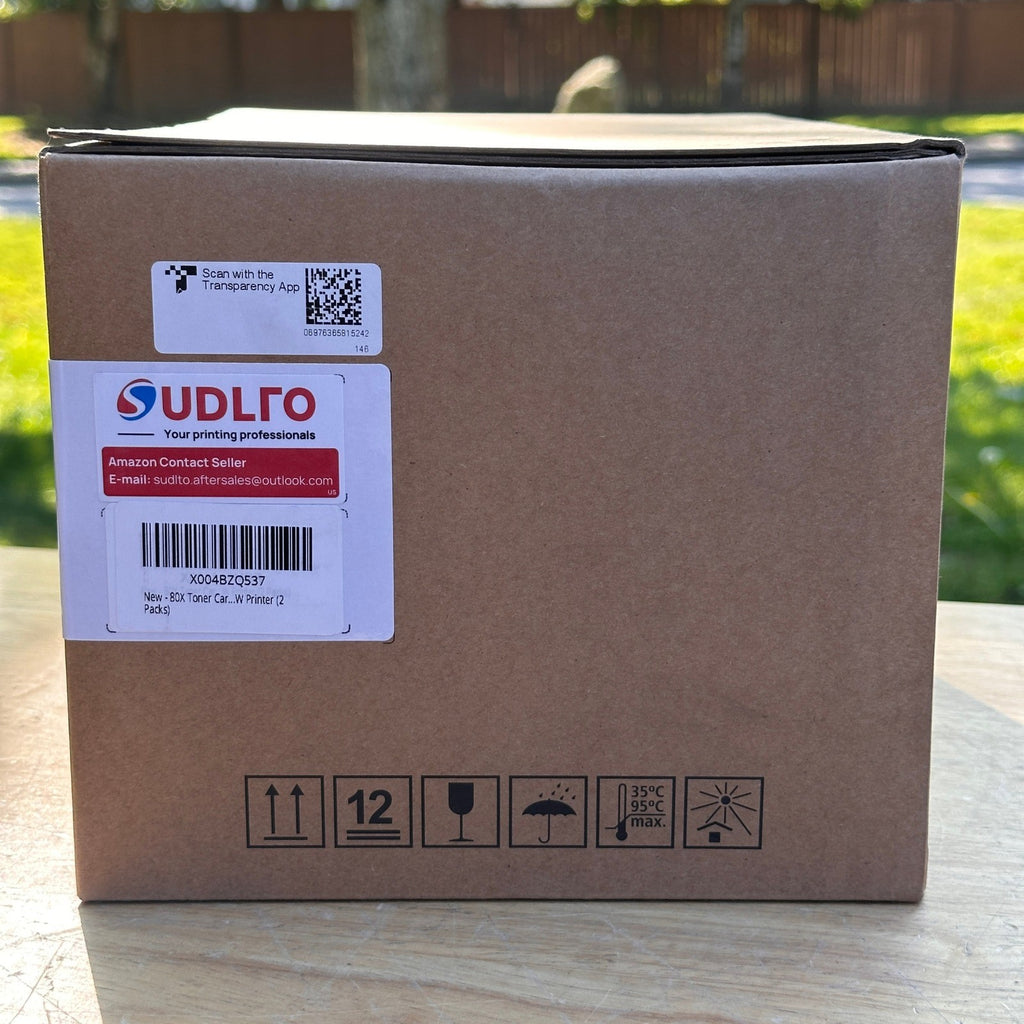 Pack of 2 Sudlto 80X CF280X Black Toner Cartridge EXP 10/2026 For LaserJet