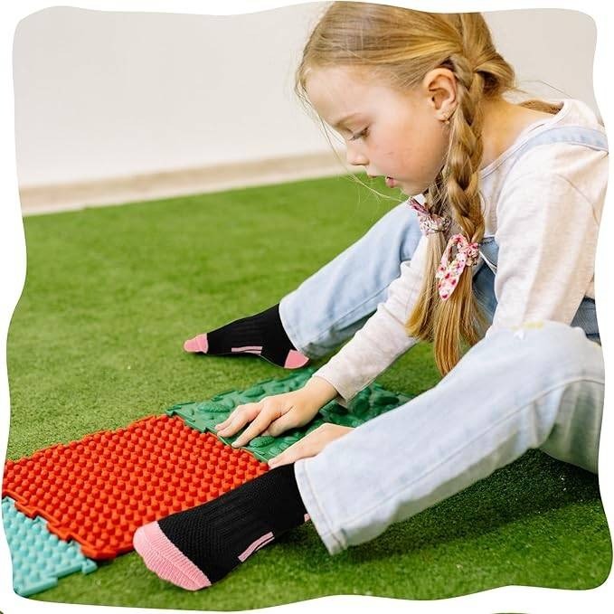 MSRP $29 Bemeol Girls Socks 18 Pairs 7-10 Years Ankle Socks Soft Athletic Low C