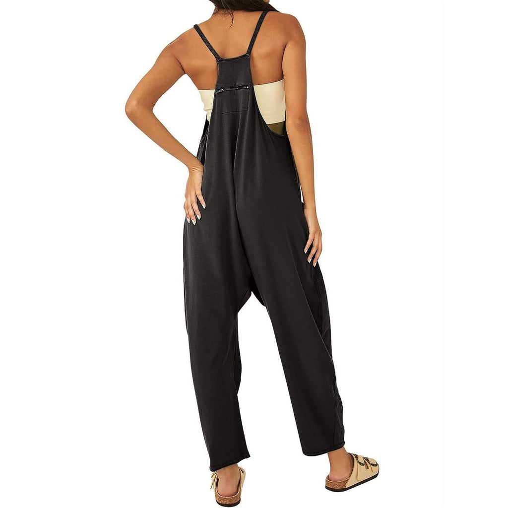 NWT Hailth Women's S, Black Rompers Casual Summer Jumpsuits Sleeveless