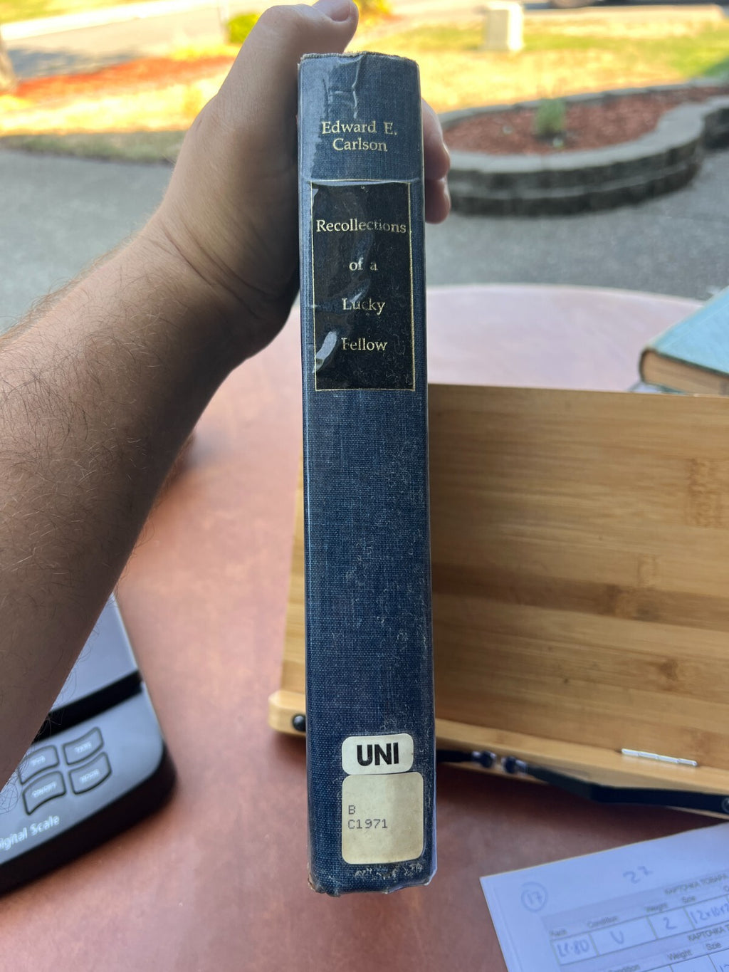 Recollections of a Lucky Fellow by Edward E. Carlson 1989 HC