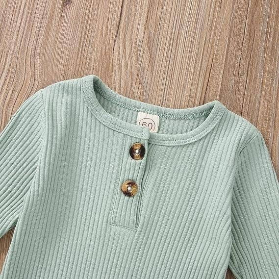 MSRP $19 MA&BABY Infant Boys Girls 60 (0-3M) Mint Green Clothes Set Newborn Ba