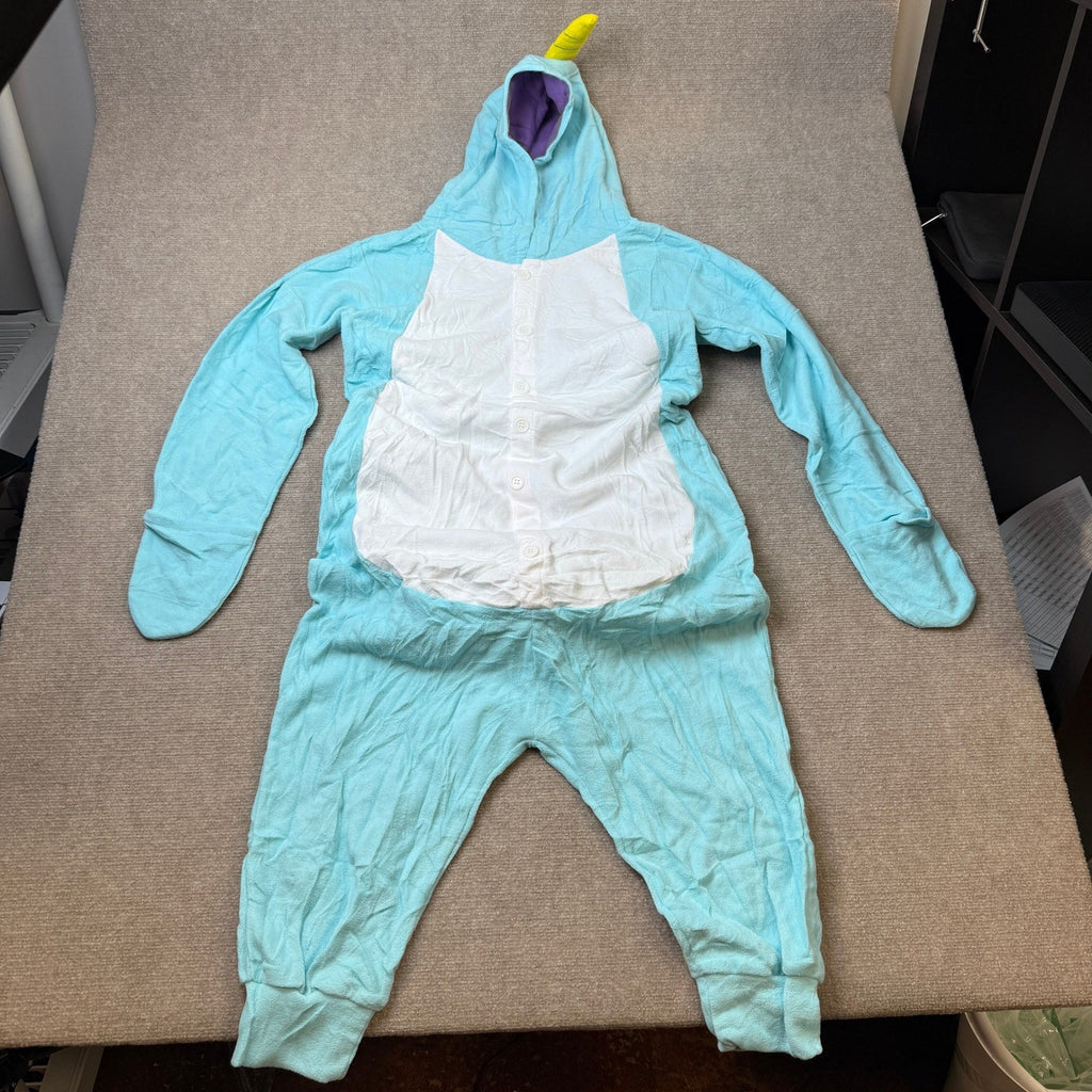 MSRP $45 Unpifolov Kids XS (fit height 4'3"-4'9") Narwhal Cosplay Costume Unisex