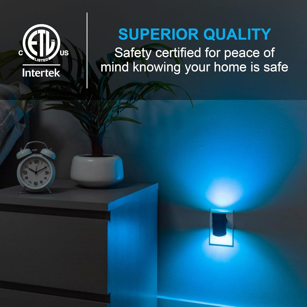 GE Directional 82573 LED Swivel Sconce Night Light, Plug-in, Color-Changing & D