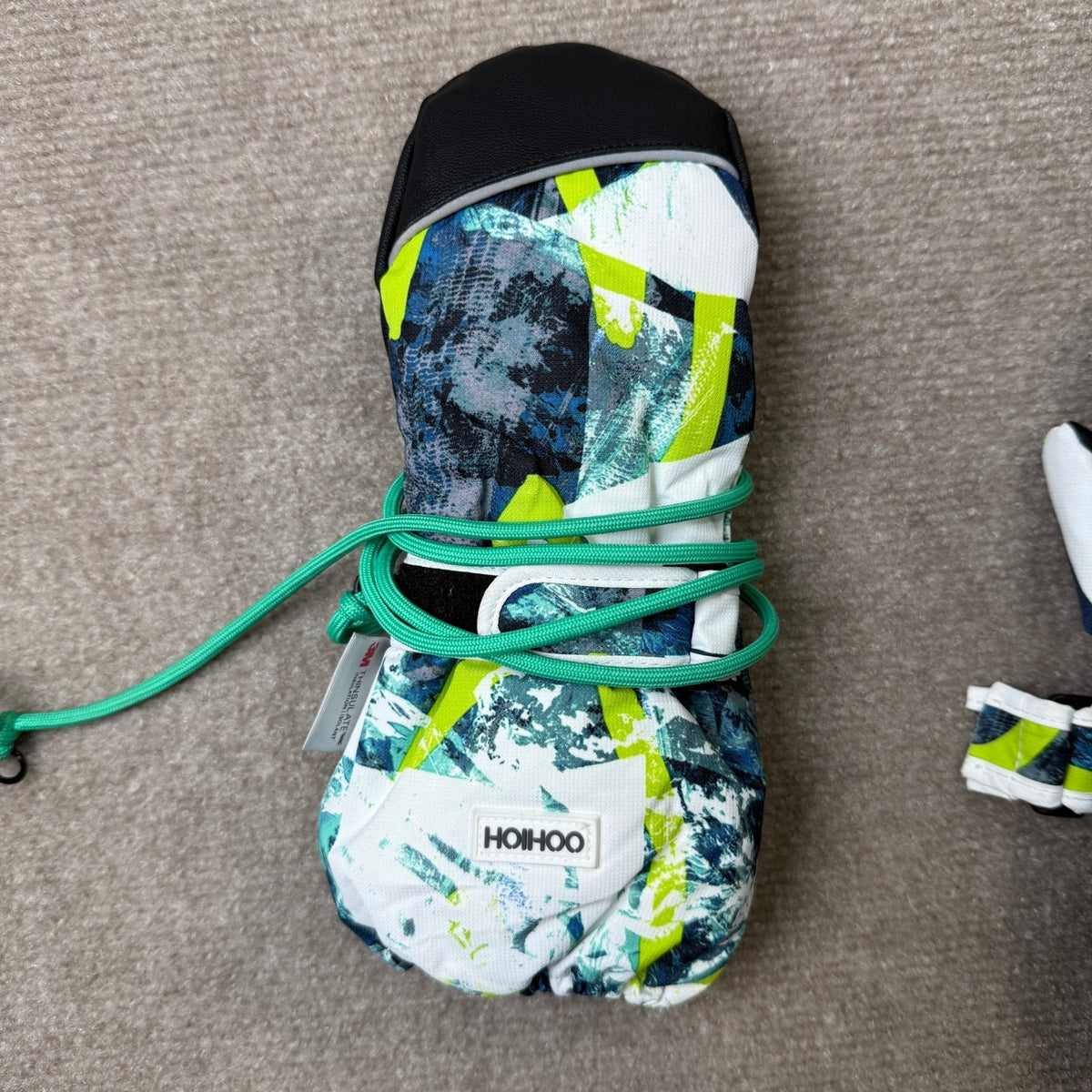 MSRP $23 HOIHOO Kids Ski Mittens Waterproof Snow Thinsulate Gloves Toddler Warm
