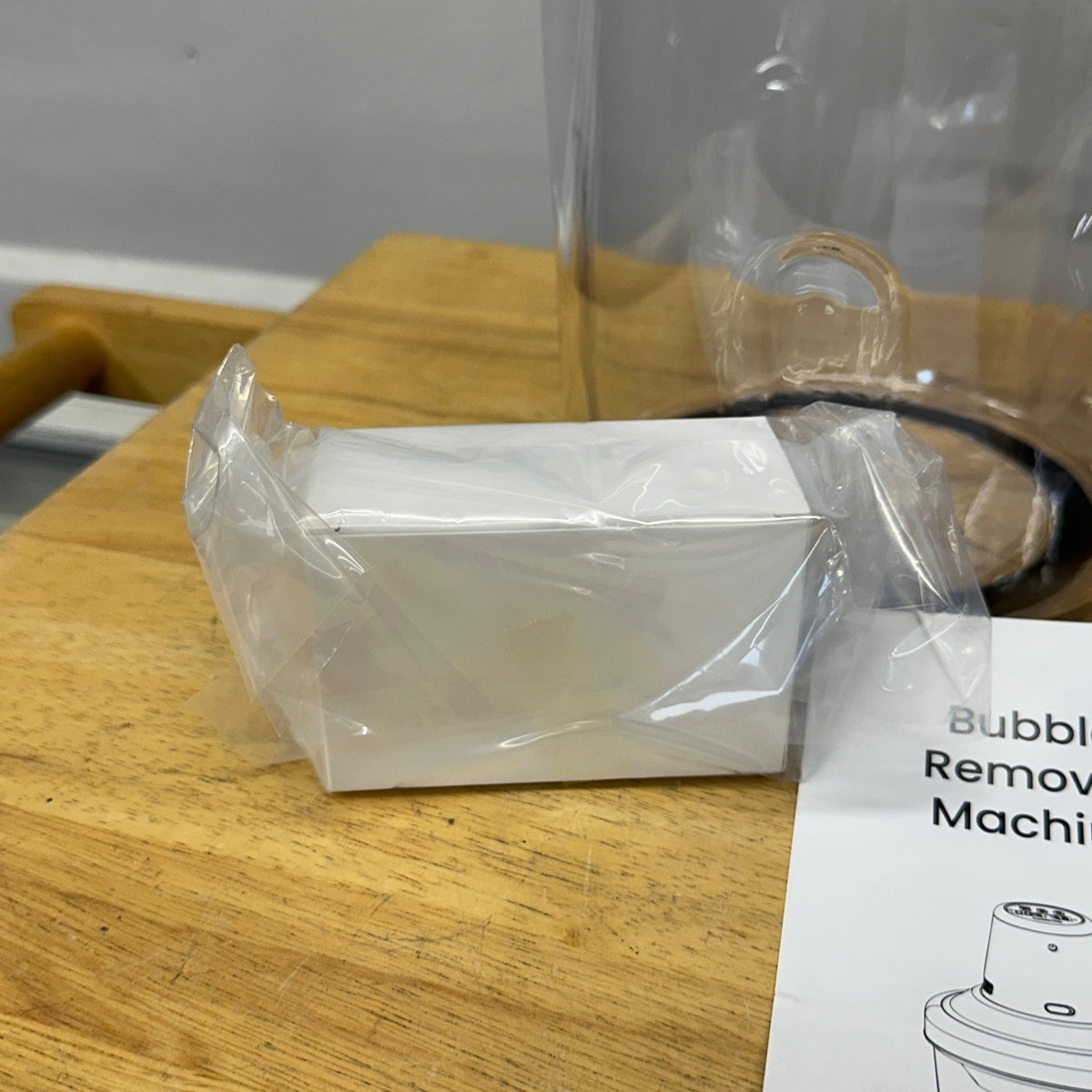 Resin Bubble Remover Vacuum Chamber 3.4L Gray 96kPa High Pressure for Epoxy R