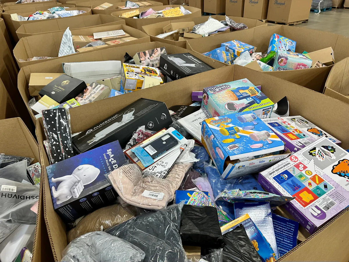 Mystery Box with Unpredictable Surprises Unboxing Amazon Overstock Liquidation