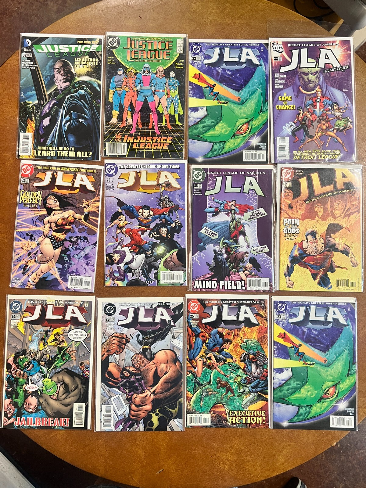 Lot of 12 Dc Comics, Justice League International, JLA: Classified