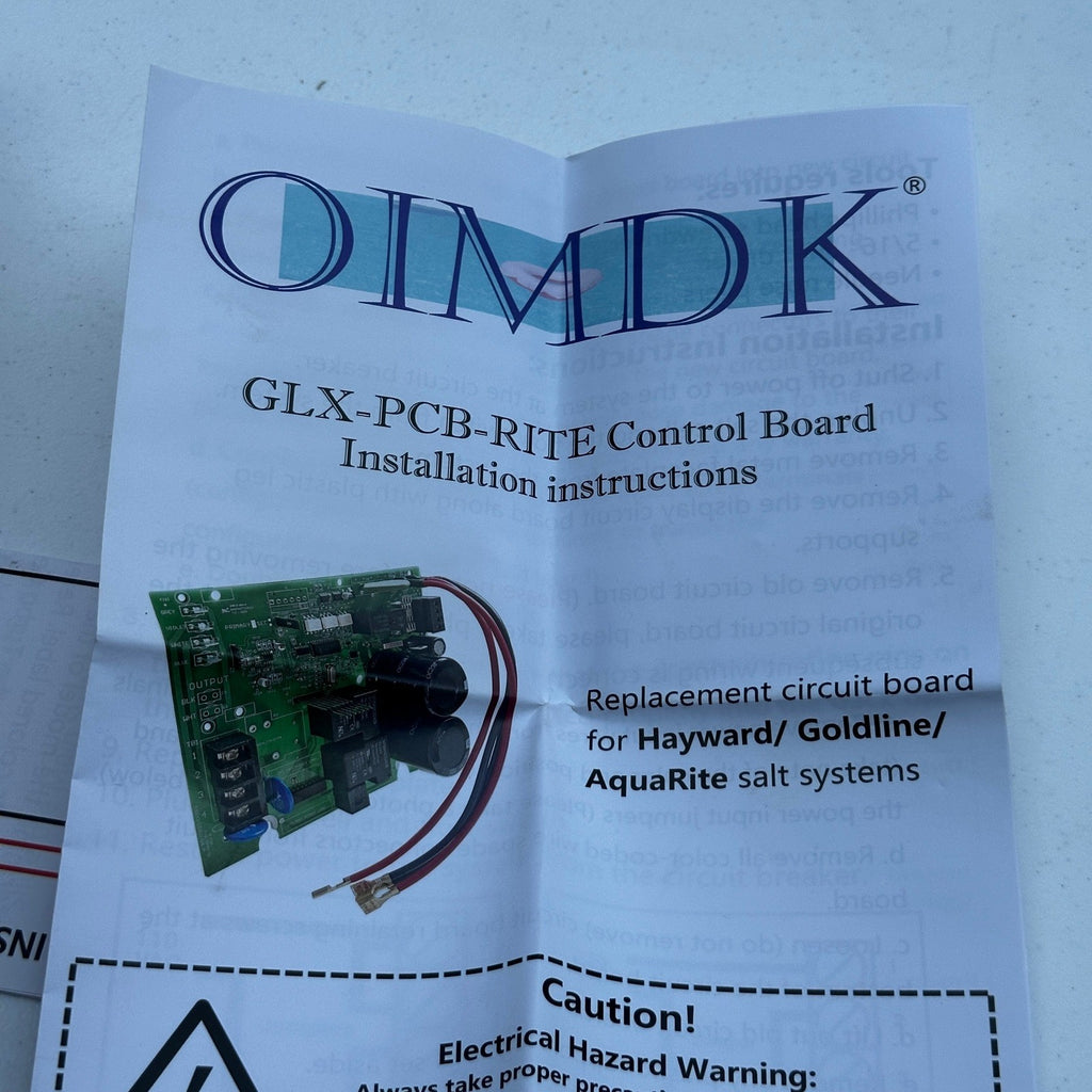 2026 Upgraded GLX-PCB-RITE Main Circuit Board & GLX-PCB-DSP Display Board Fi