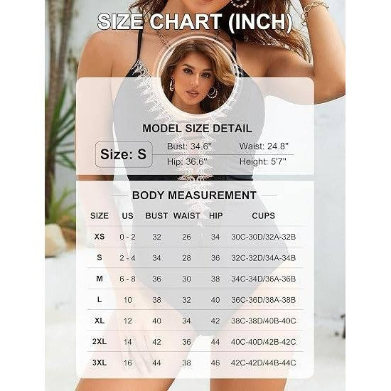 MSRP $43 BMJL Womens S Black Sexy One Piece Swimsuit Ruched Tummy Control Ba