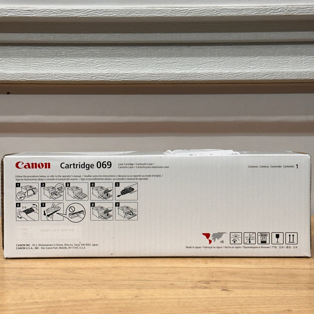 Canon 069 Cyan Toner Cartridge 5093C001 LBP674C MF750C Series DAMAGED BOX