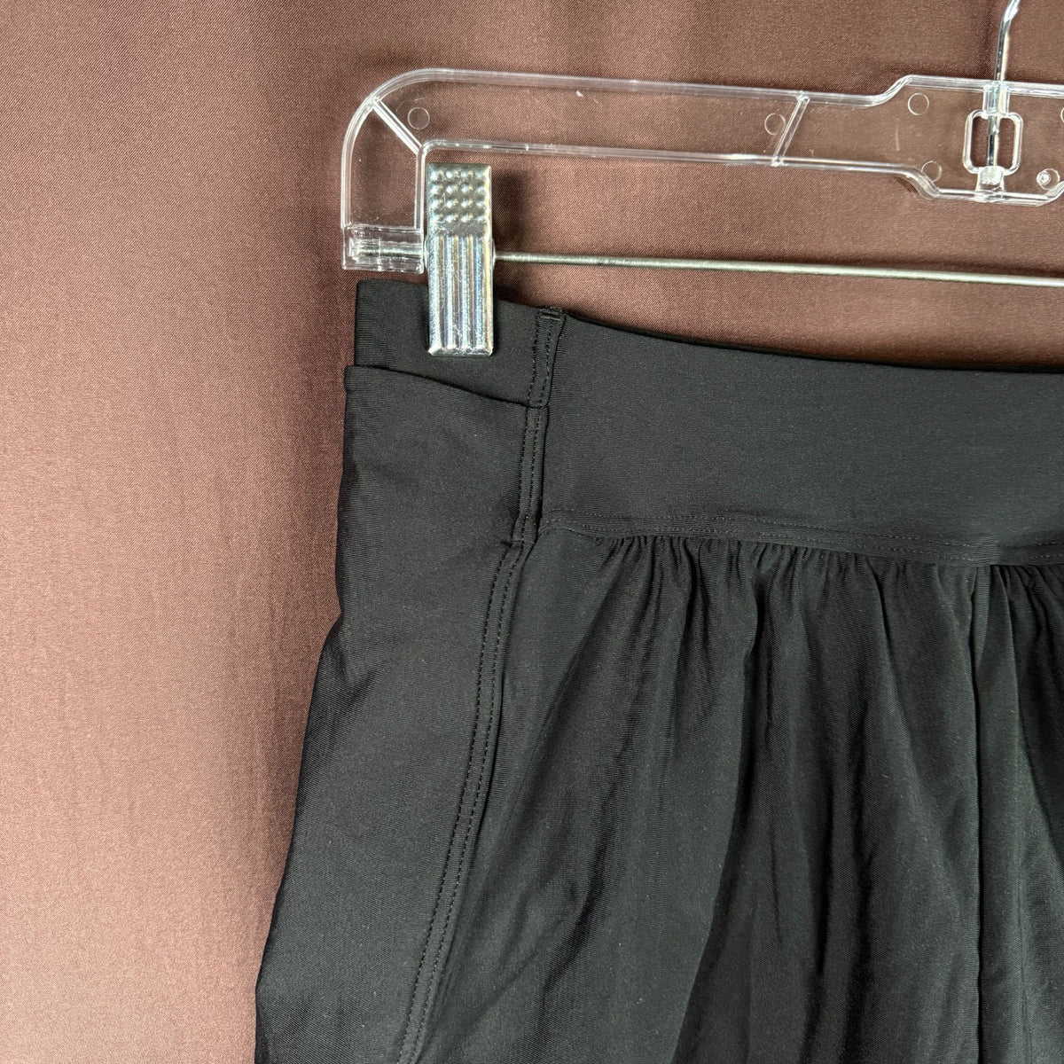 Linea Aqua Women's XS-S, XS-S LONG Swim Board Shorts With Panty Black