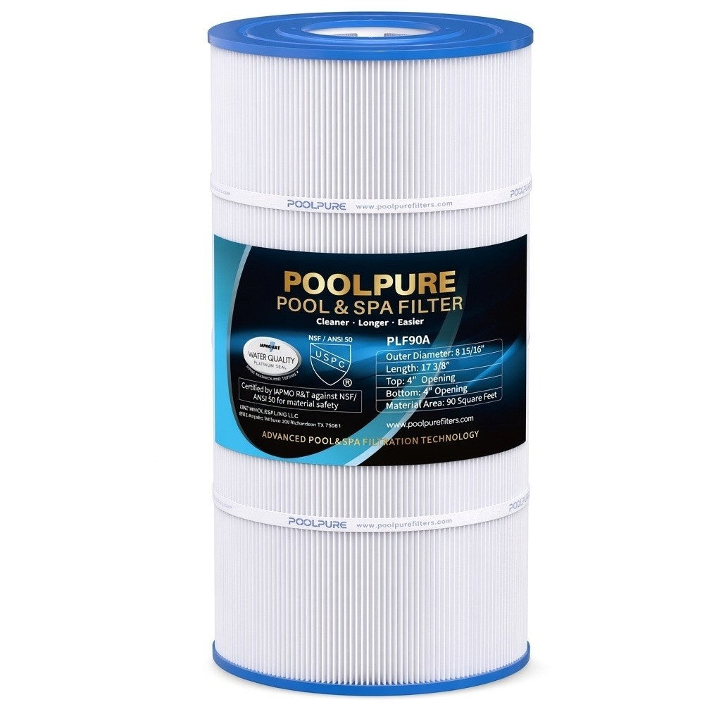 POOLPURE PLF90A Pool Filter Replaces Hayward C900, CX900RE, Pleatco PA90 Compati