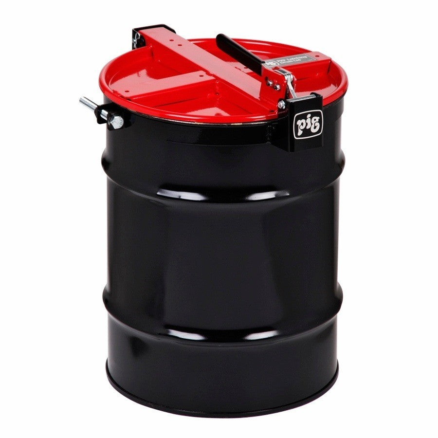 Pig DRM167 Latching Drum Lid Red For 5 to 16 Gal 14.88" W x 18.88" L x 5.63"
