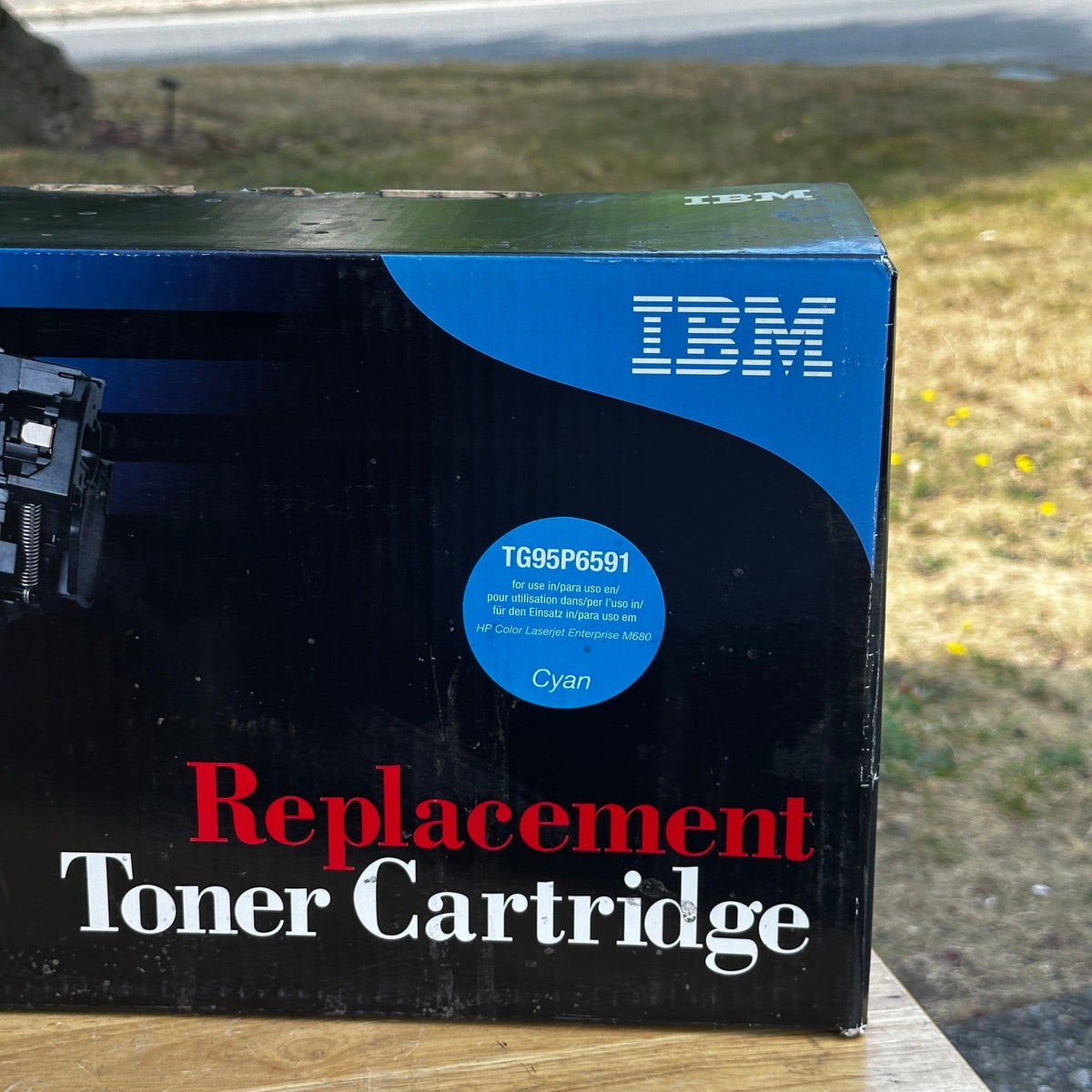 IBM TG95P6591 Cyan Laser Toner Cartridge Replaces for HP 653A (CF321A)