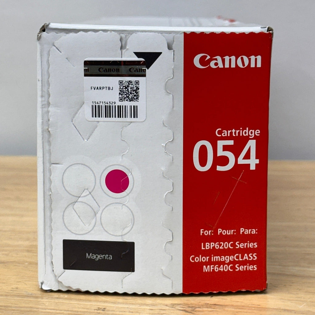 Canon 054 3022C001 Magenta Toner Cartridge LBP620C MF640C Series DAMAGED BOX
