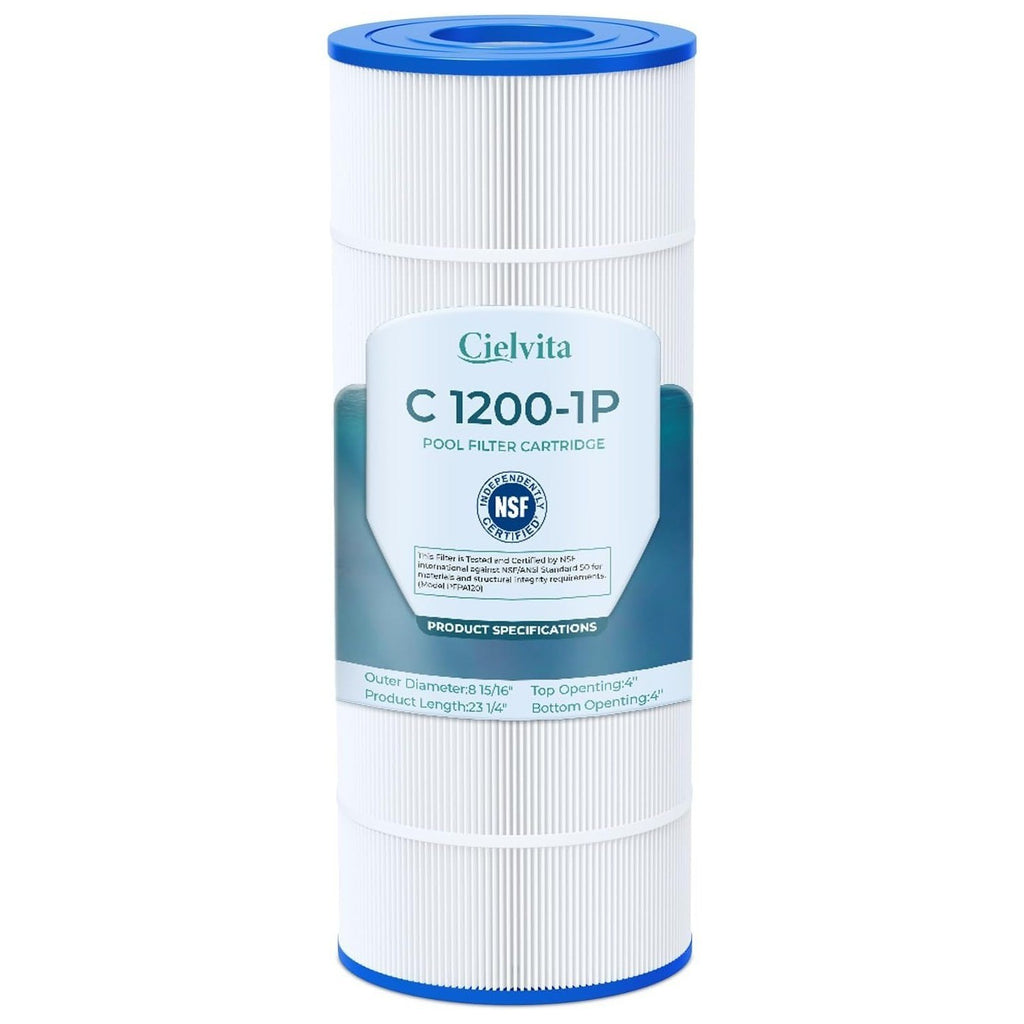 Cielvita C1200 Pool Filter Cartridge 120 sq.ft for Hayward StarClear Plus C1200