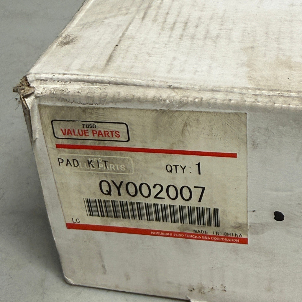 Mitsubishi FUSO QY002007 Value Disc Brake Pad Kit