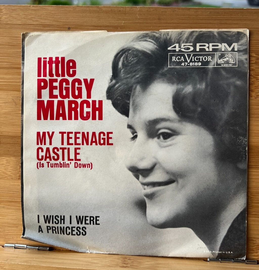 Peggy March - I Wish I Were A Princess - RCA Victor - 47-8189 - 7" LP Single