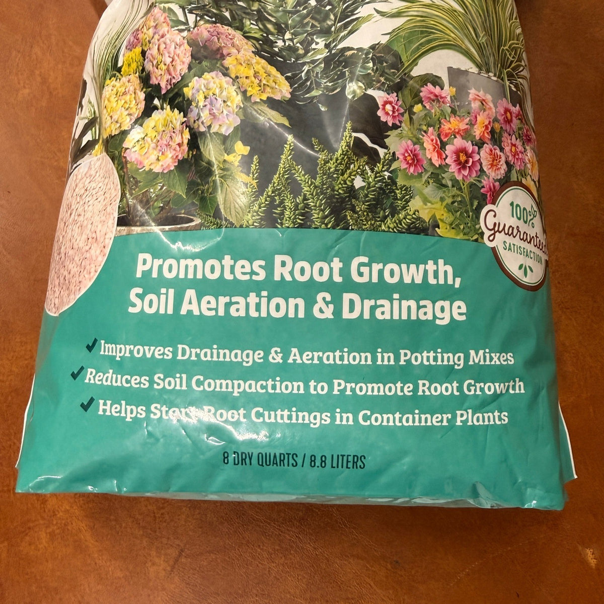 Back to The Roots 100% Organic Perlite 8qt for Indoor and Outdoor Plants