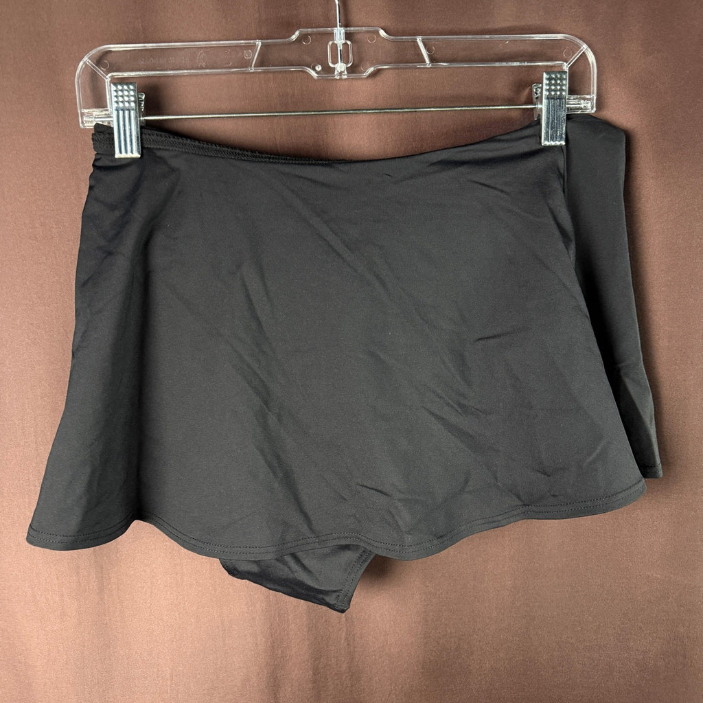 Lands' End Women's 8 Black Swim Skirt Bikini Bottoms