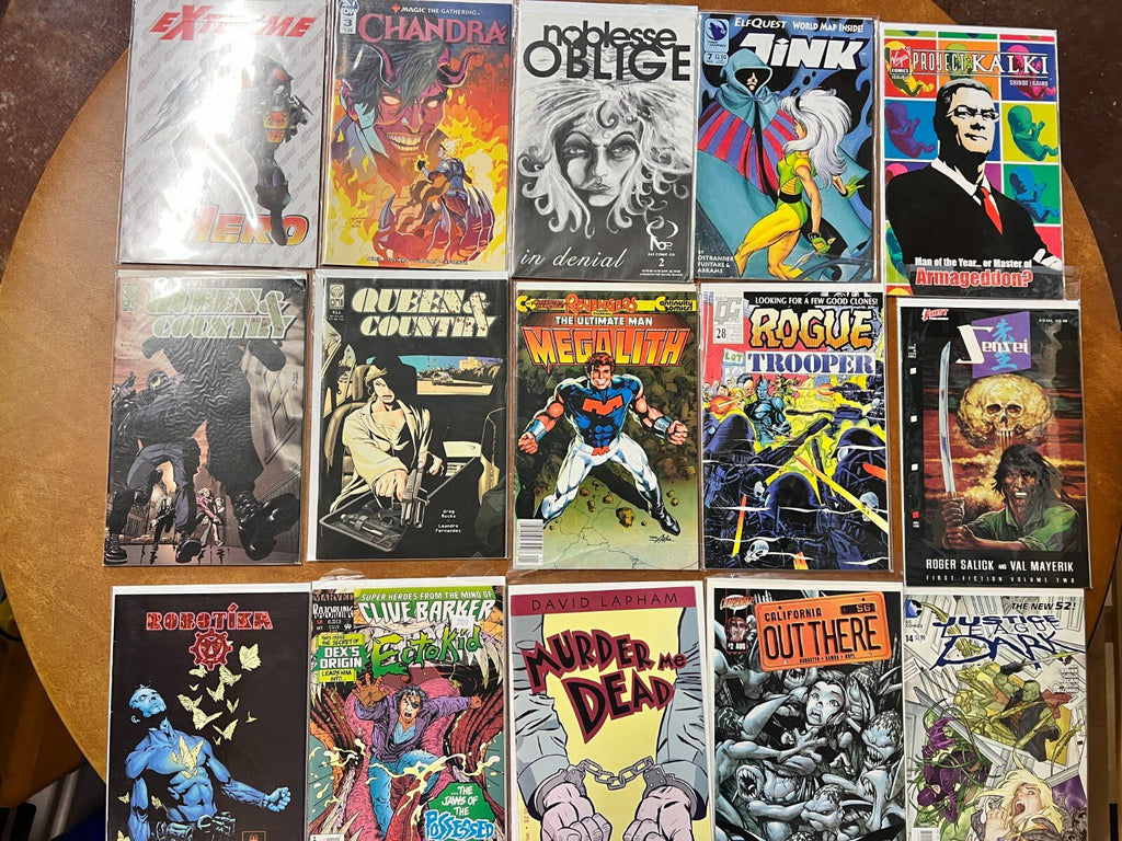 Lot of 13 | Dc Comics - Jink, Project Kalki, Queen & Country, Sensei, Justice Le