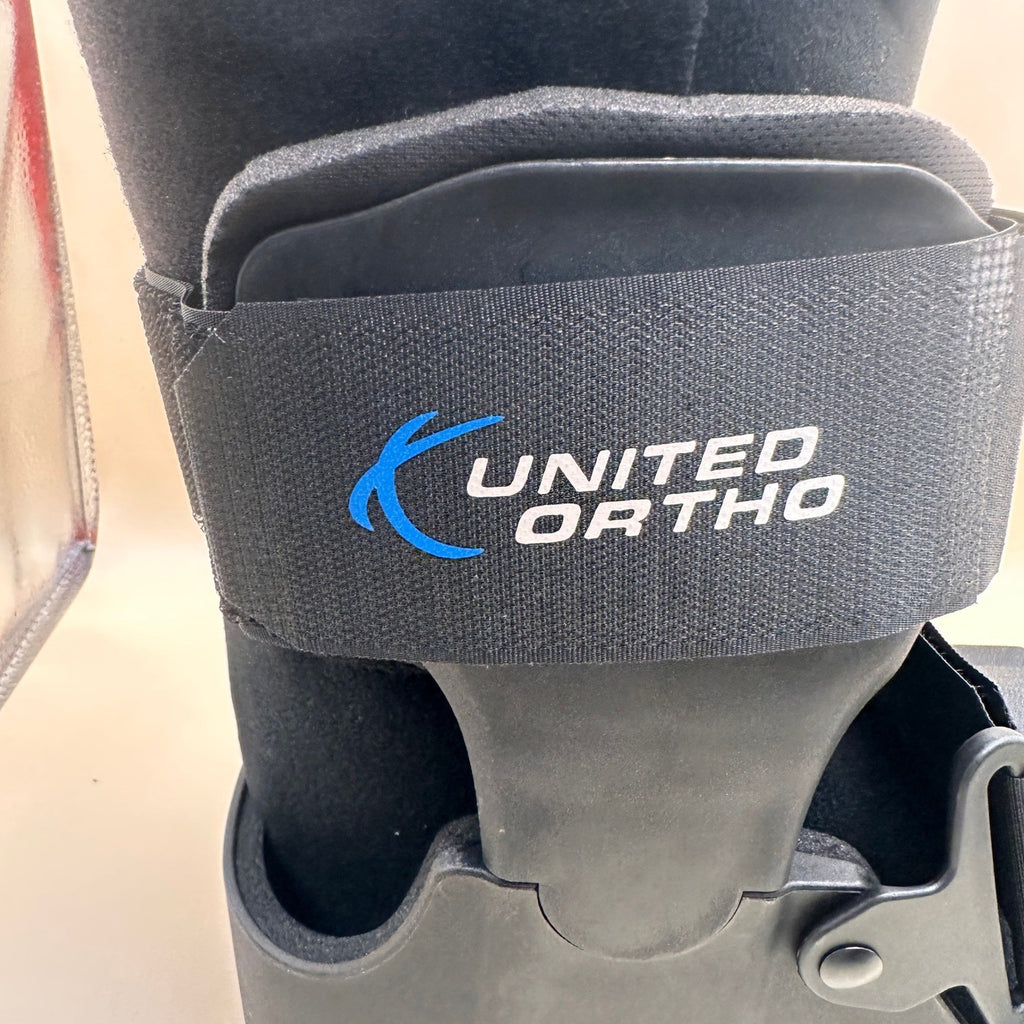 United Ortho USA14115 Size M, Black Short Air Cam Walker Fracture Boot, Fits