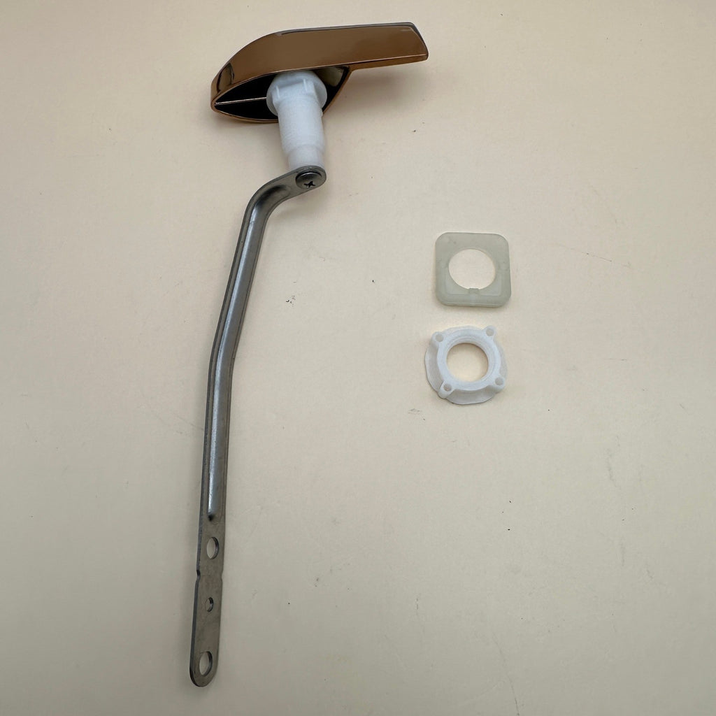 Kohler 9169-L-RGD Santa Rosa Left Hand Trip Lever Vibrant Polished Rose Gold