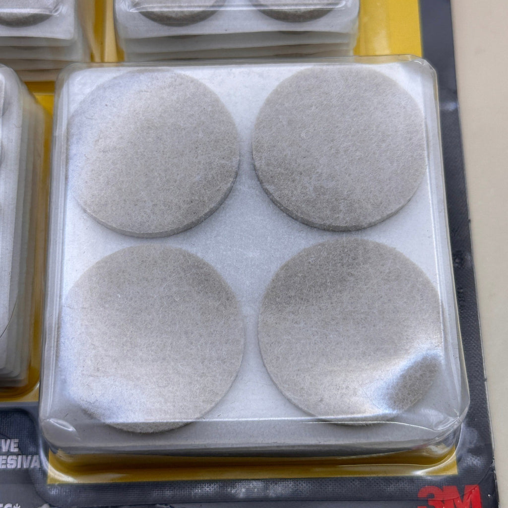 Scotch Felt Pads 162pcs Beige, Felt Furniture Pads for Protecting Hardwood Floo