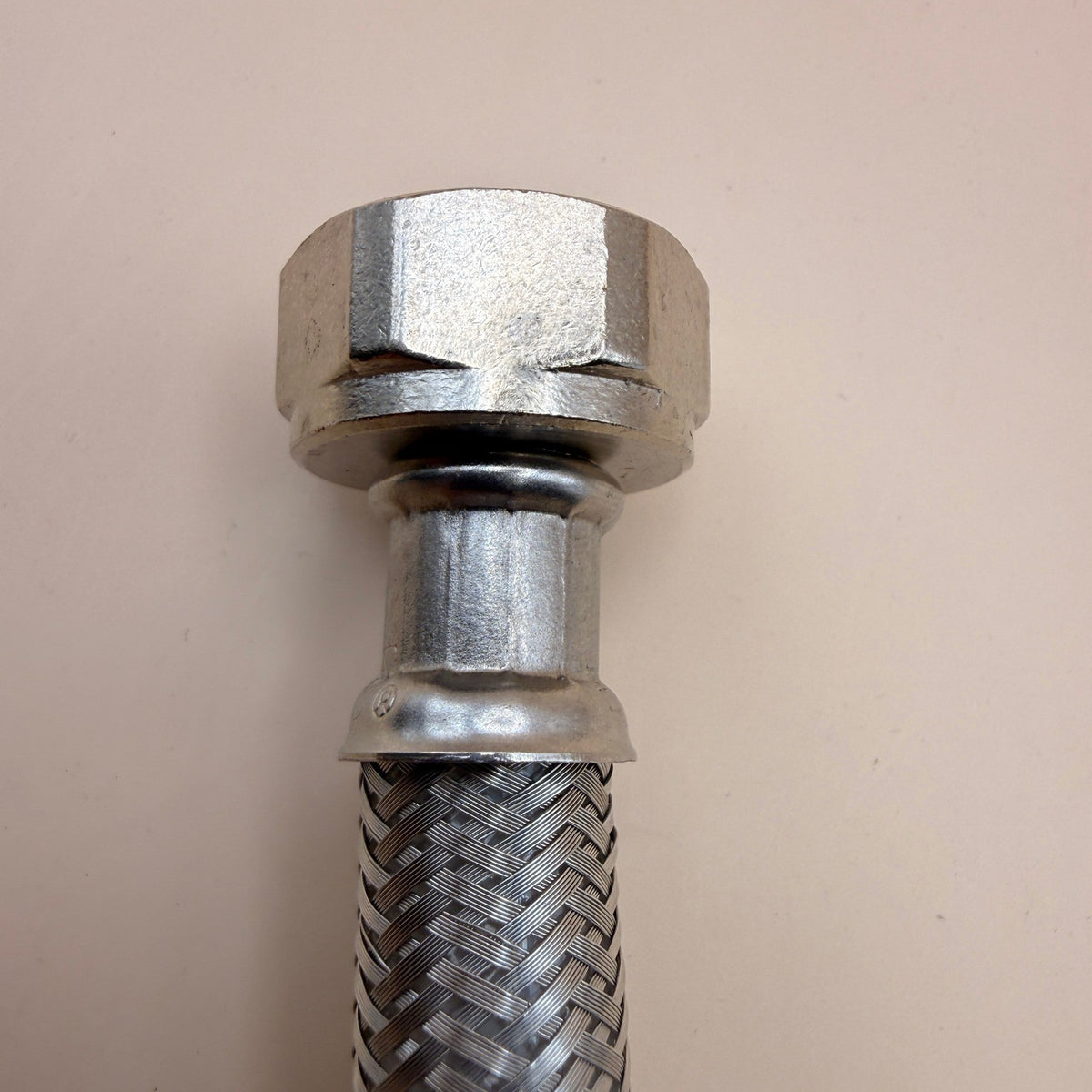 Eastman 48015 Braided Stainless Steel Faucet Connector 1/2 inch FIP, 12 inch