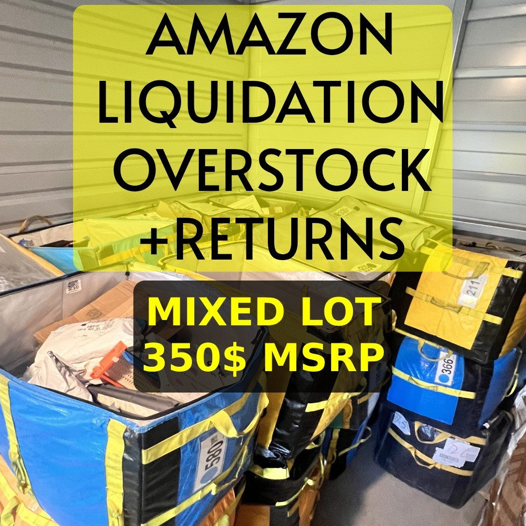 Amazon Overstock Boxes $350 Wholesale Liquidation Overstock & Returns New Items