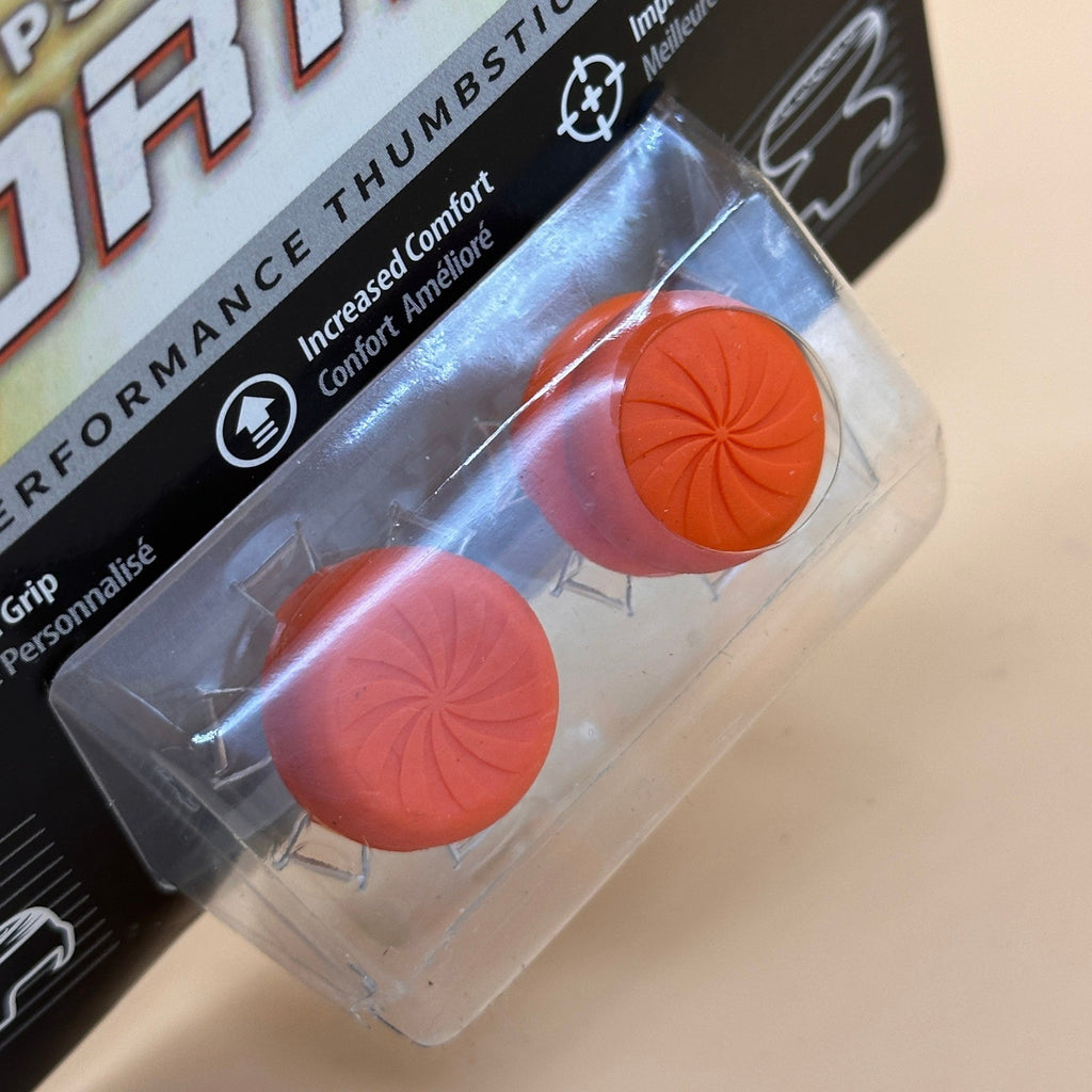 Performance Thumbsticks 1 High-Rise, 1 Mid-Rise Orange for PS4/PS5 Controllers