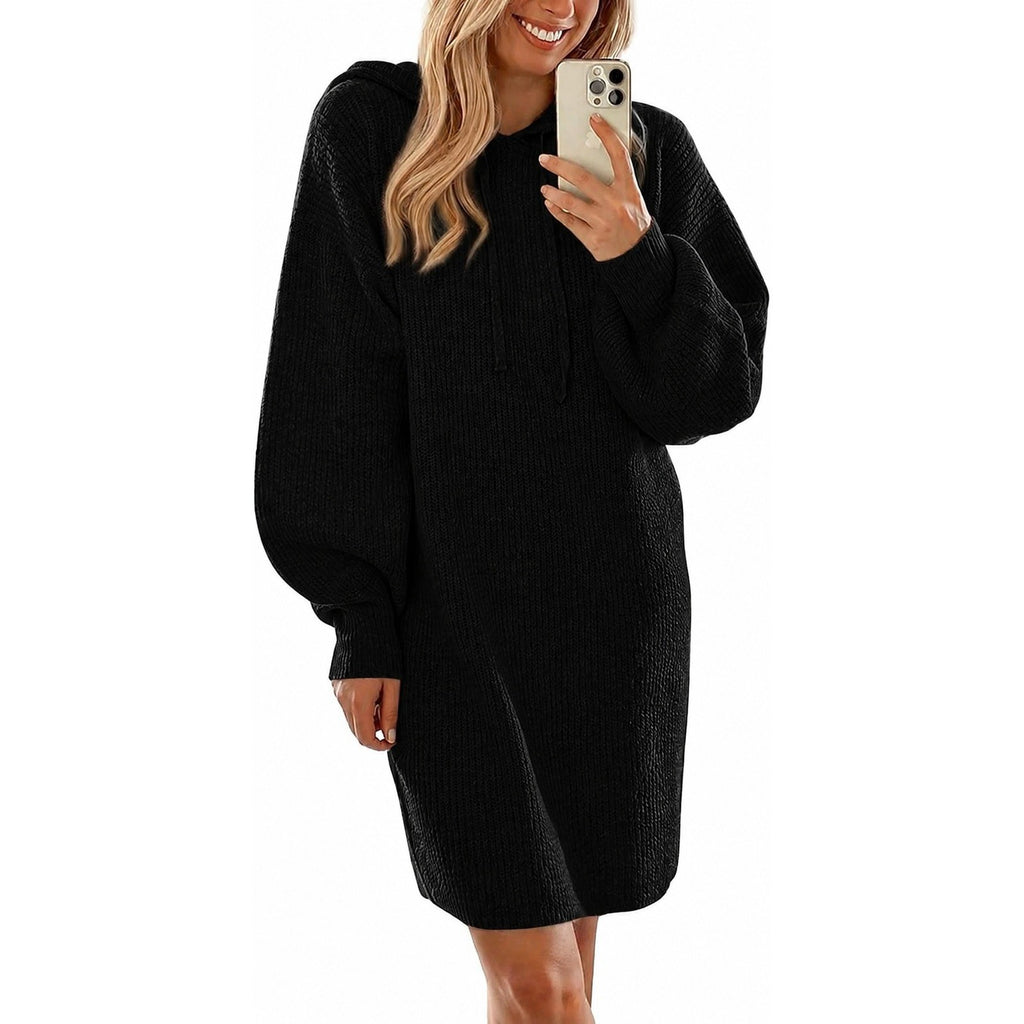 MSRP $32 PRETTYGARDEN Women's M Sweater Dress Casual Long Sleeve Chunky Knit